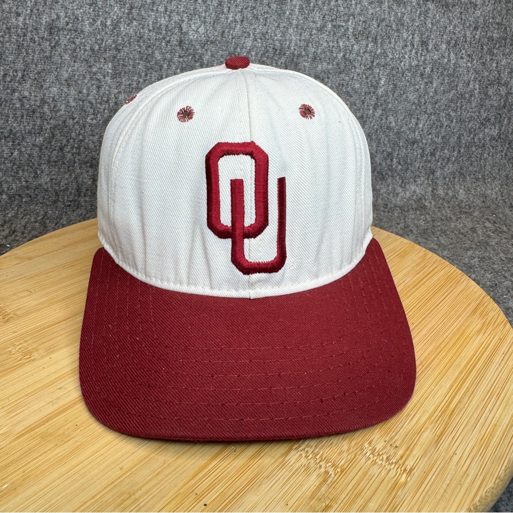 Vintage OU Hat Proline Fitted Hat 7‎ 1/4 Pro Model Made in USA Ft Worth Oklahoma